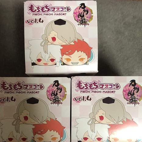 Amazon 刀剣乱舞 もちもちマスコット Vol 4 3箱 アイドル 芸能人グッズ 通販