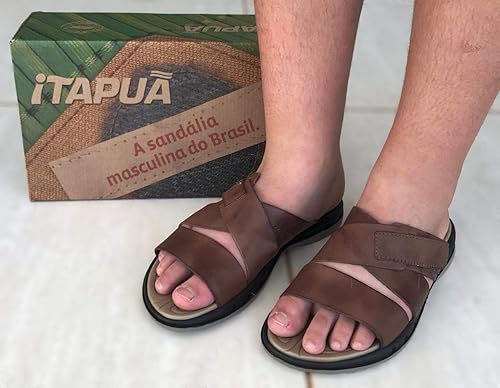 chinelo itapuã masculino em couro