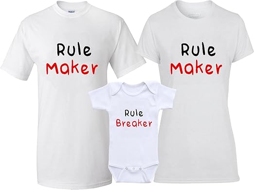 mom dad baby t shirt