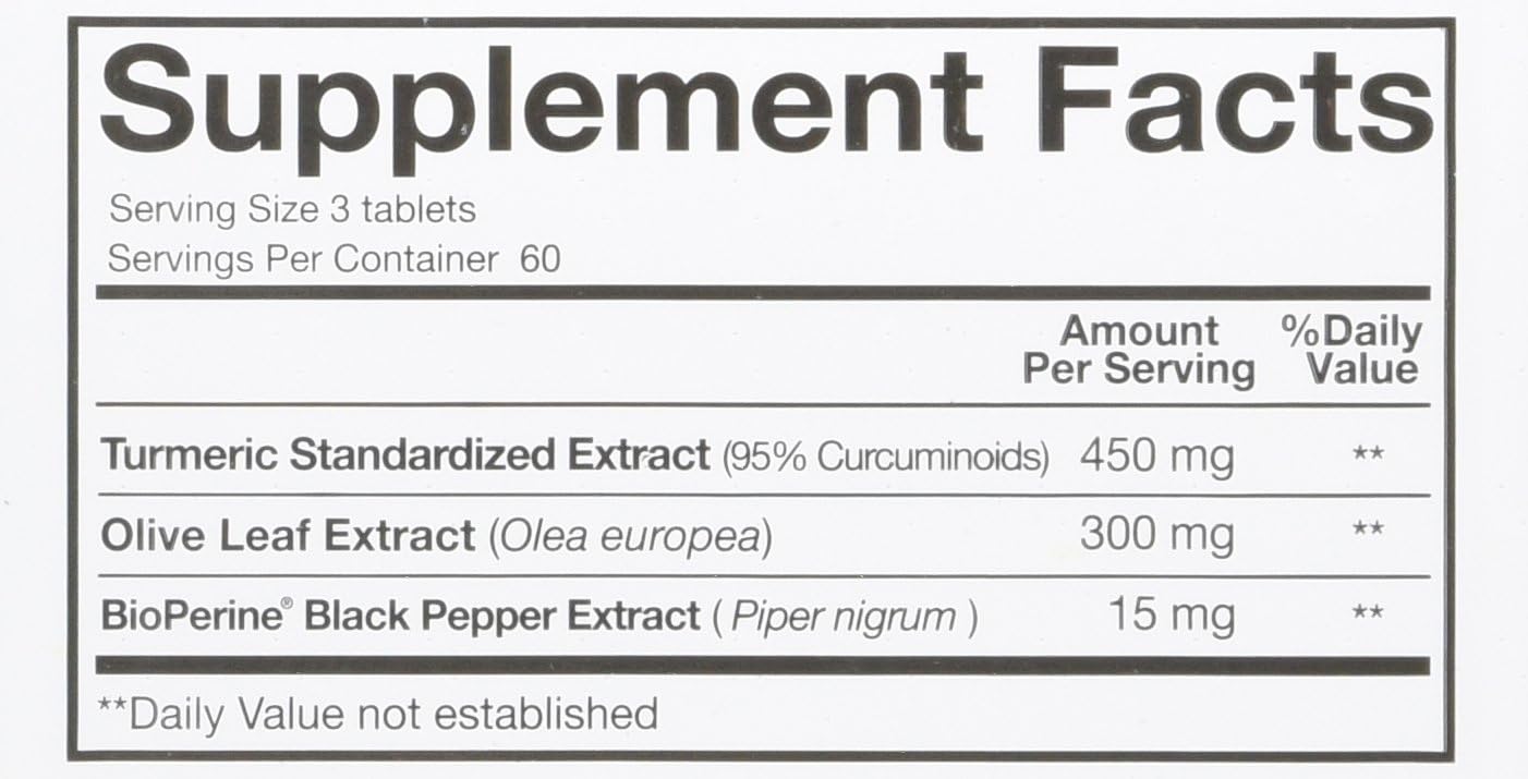 Youtheaory Turmeric Advanced Formula -180 Count, 180 count (Pack of 1) - Image 5