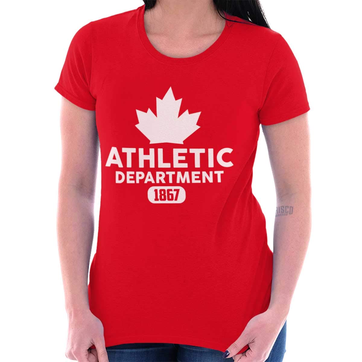 Canadian Athletic Departt Maple Leaf T Shirt Zelite