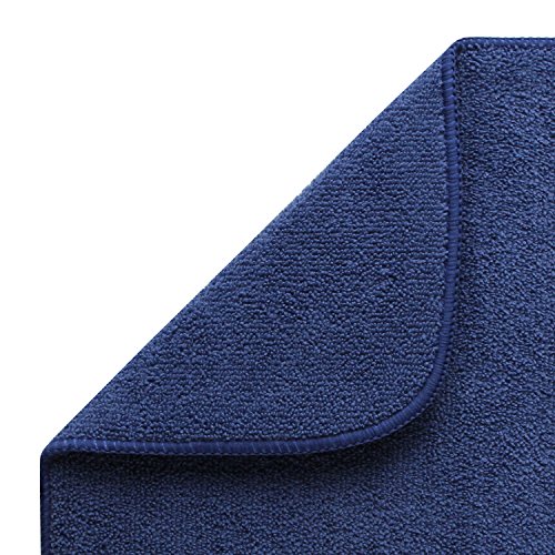 Kitchen Basics 594301 Reversible Dish Drying Mat, Large, Blue