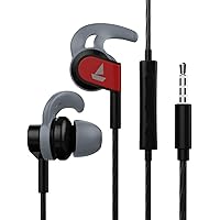 boAt Bassheads 242 in Ear Wired Earphones with Mic(Active Black)