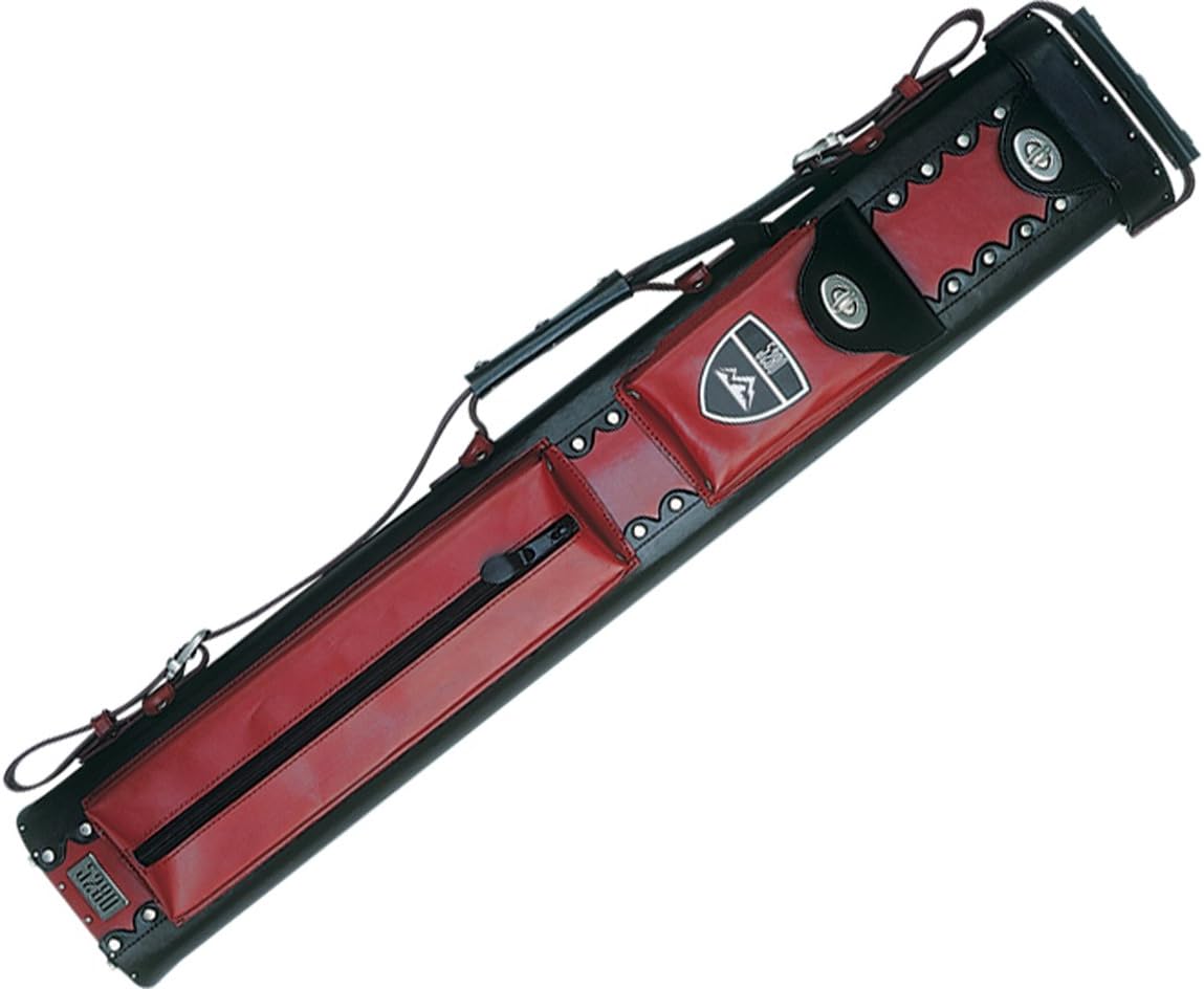34" Pool Cue Case in Burgundy