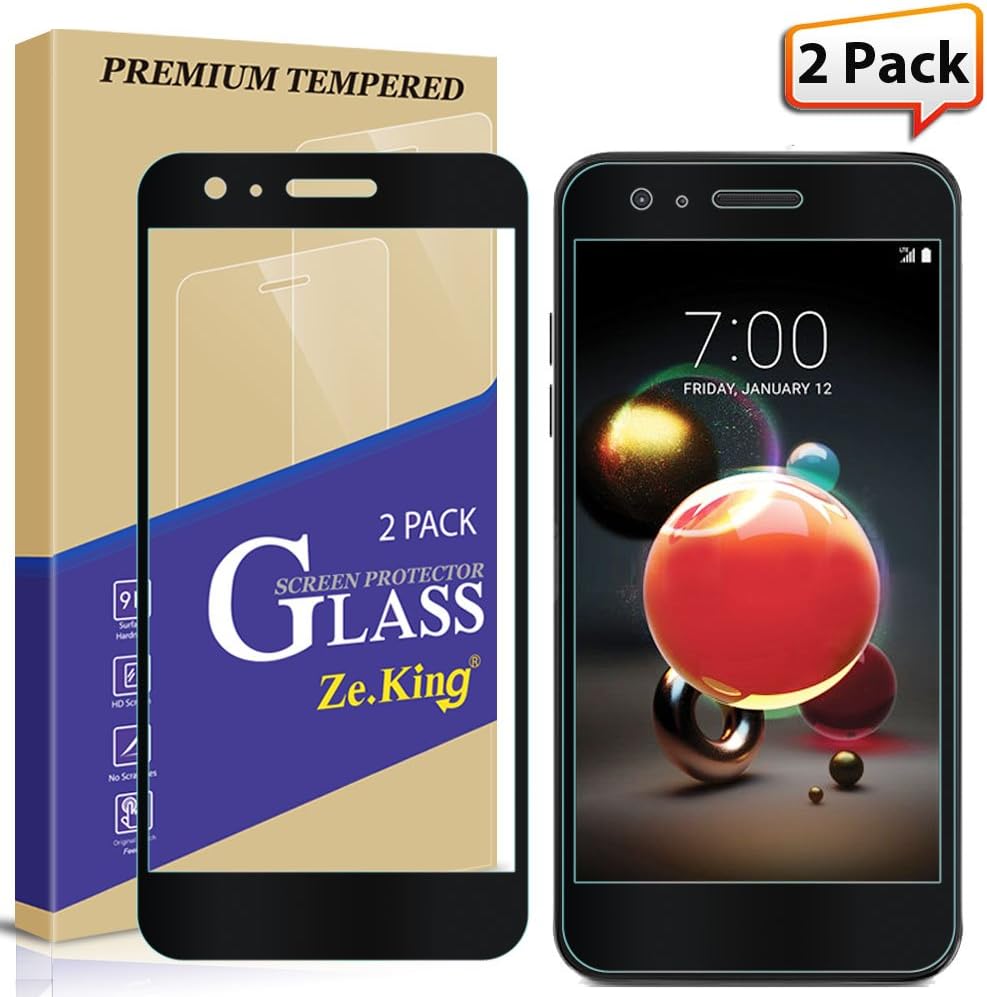 Best lg aristo screen protector tempered glass full coverage