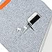MacBook 12 Inch Sleeve Swees Apple New MacBook Wool Felt Carrying Laptop Sleeve with Small Charger Bag for 12
