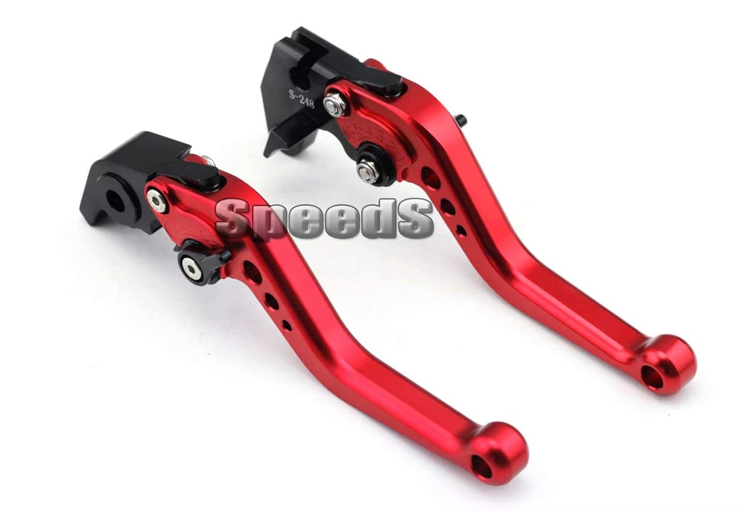 CNC Short Brake & Clutch Levers For Suzuki GSXR 600 750 20042005