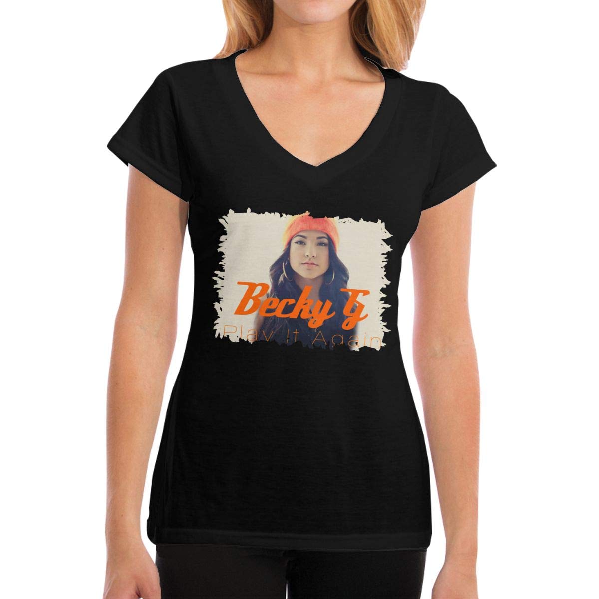 Nanabang Becky G Short Sleeve Ness Black T Shirt