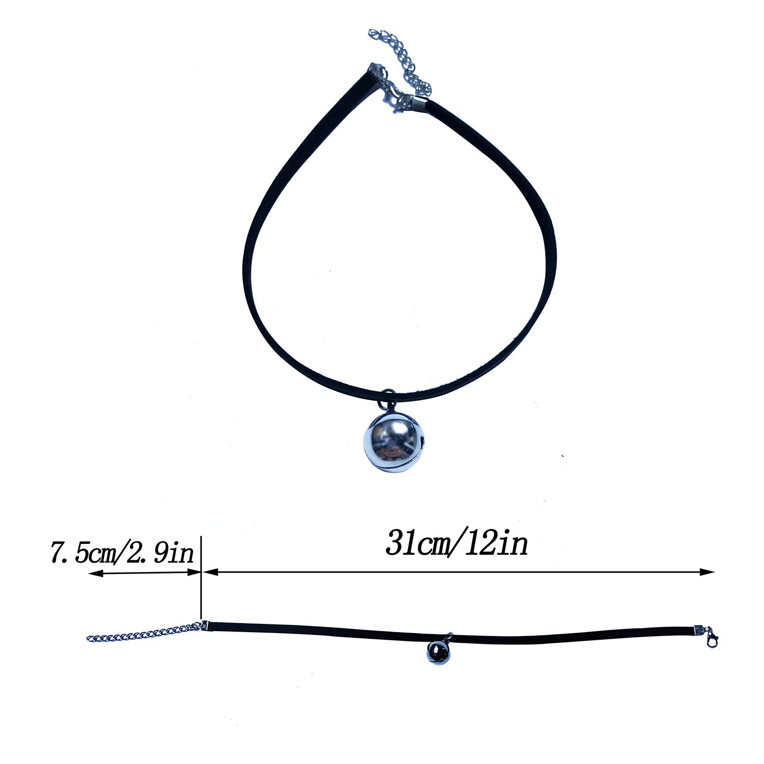 VCZONE Cat Costume for Women Halloween Masquerade Black Cat Lace Ears Kitten Tail Sexy Net Gloves Necklace Mask and Hand Stick