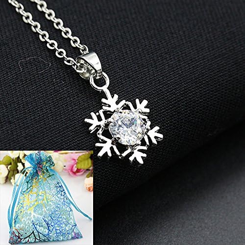 New hot love Butterfly Necklace snowflake diamond crown Eagle(Gift bag) (snowflake)