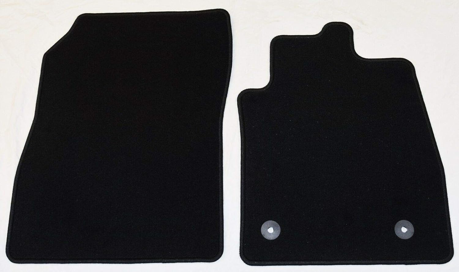 Genuine Ford Fiesta 2017> Front Floor Mats Standard Carpet In Black