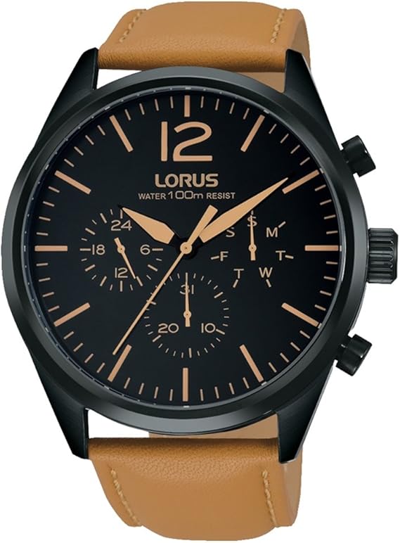 lorus men's chronograph watch