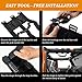 AnTom Wrangler Roll Bar Grab Handles, Grip Handle for Handles Wrangler JL Accessories, Fits 1955-2020 Models JK JL JKU CJ CJ5 CJ7 YJ TJ