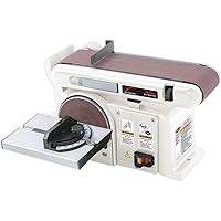 Shop Fox W1855 Horizontal/Vertical Belt Sander With 6" Disc