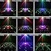 SUNY Laser RGB Lights Sound Activated Music Laser Projector 80 Combinations 5 Lens Gobos Laser Lights Blue LED Remote Control Stage Lighting Red Green Blue DJ Light Live Show Party Dance Home Holiday
