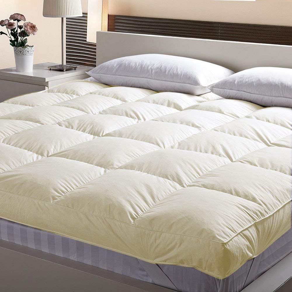 Buy JAXMOM Full Mattress Pad, Cotton Quilted Fitted Cooling Mattress