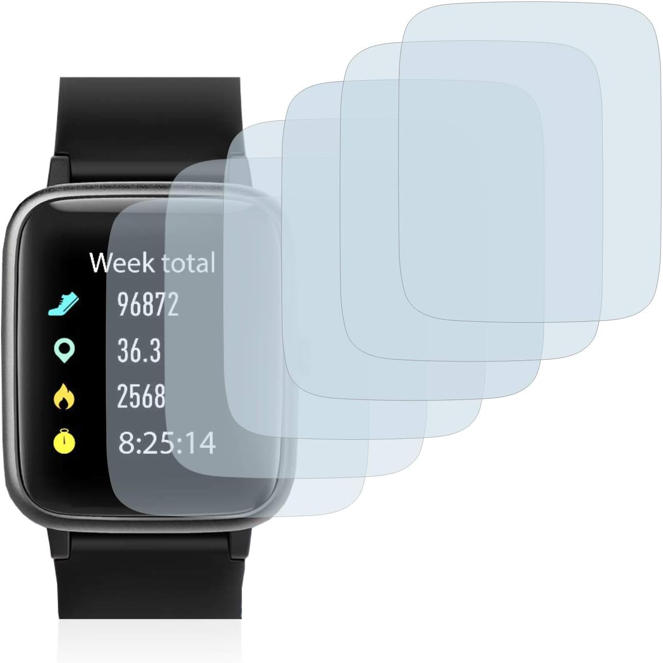 savvies Protector Pantalla Compatible con Yonmig Fitness Tracker ...