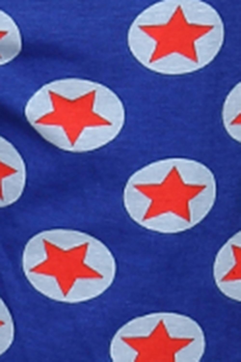 nuteez blue printed cotton star shorts for men