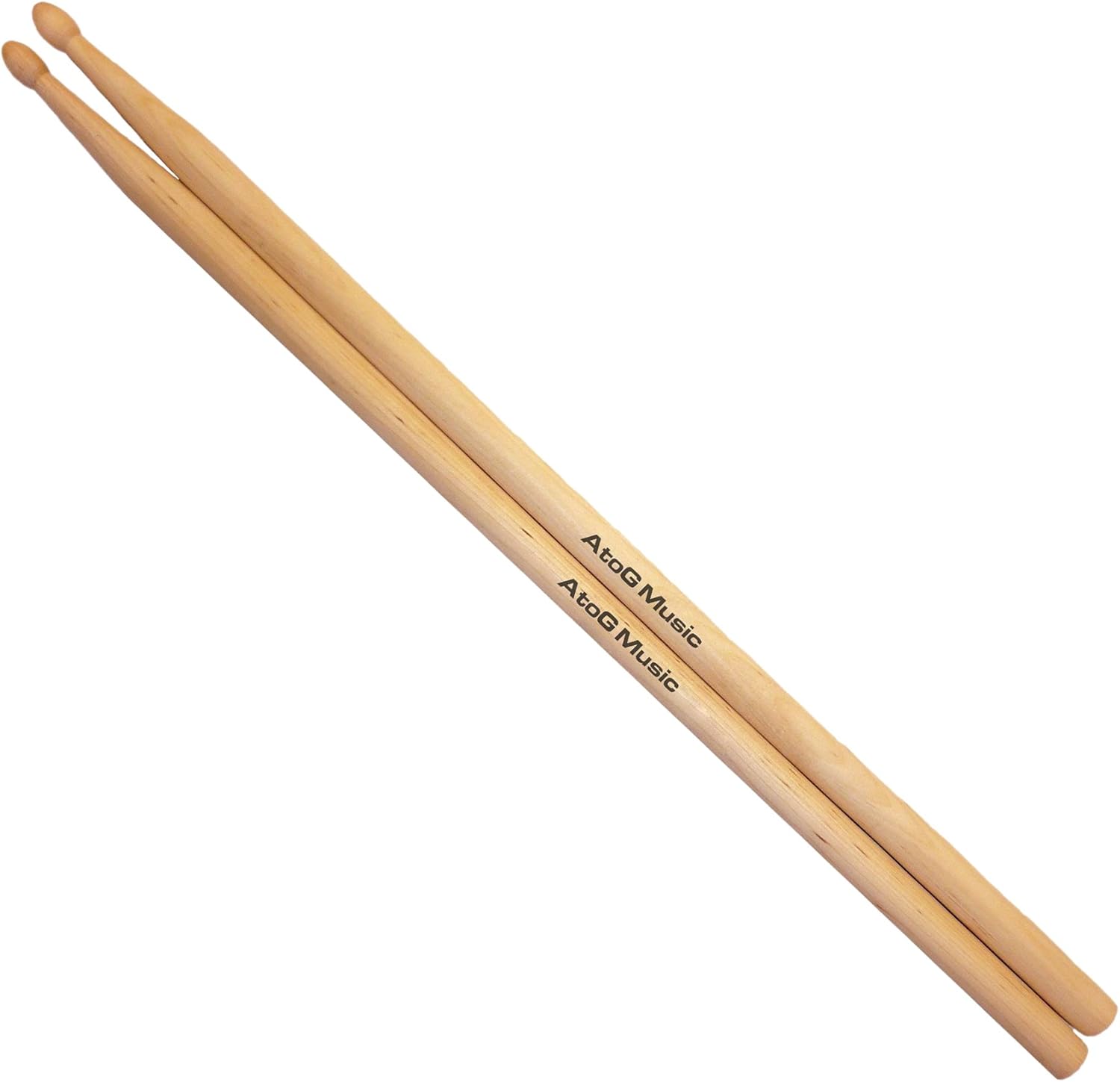 AtoG Music 12 Drum Sticks (6 pairs) 5A Drumsticks Maple High Quality