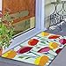 Jellybean Poppy Field Garden Indoor/Outdoor Machine Washable 21