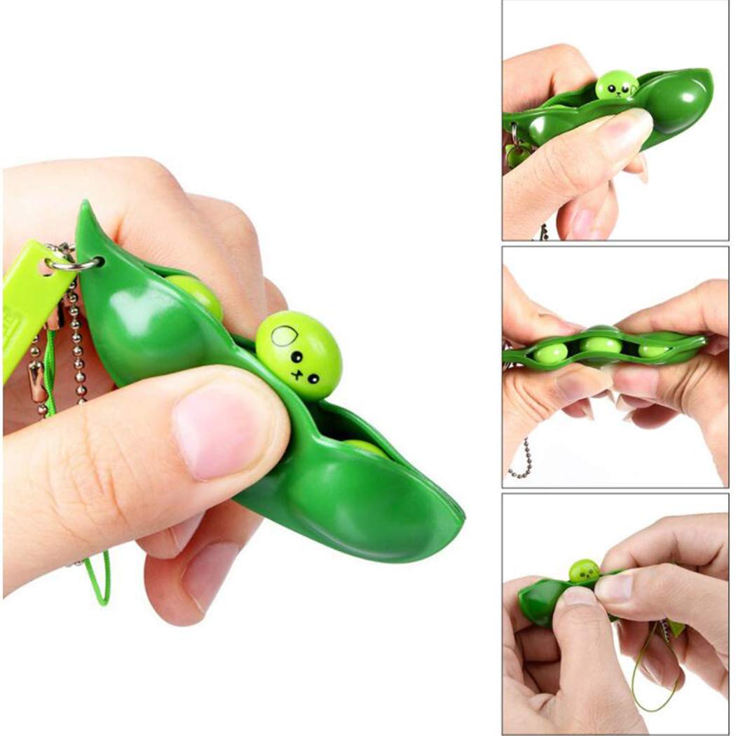 edamame stress relief toy