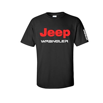 Buy Men's Black Jeep Wrangler T Shirt Online Morocco Ubuy - Main Image