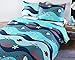 MarCielo 2 Piece Kids Bedspread Quilts Set Throw Blanket for Teens Boys Girls Bed Printed Bedding Coverlet, Twin Size, Dinosaur (Twin/Full)