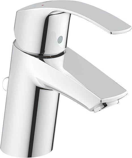Grohe Eurosmart Single Lever Basin Tap With Pop Up Waste Plug