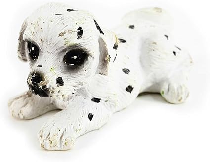 Amazon 犬の置物 ダルメシアン 伏せ ミニチュア 犬 Ao 9 ミニ 置き物 かわいい 動物 アニマル マスコット オブジェ オーナメント 癒し インテリア ミニチュア動物 置物 オブジェ 通販