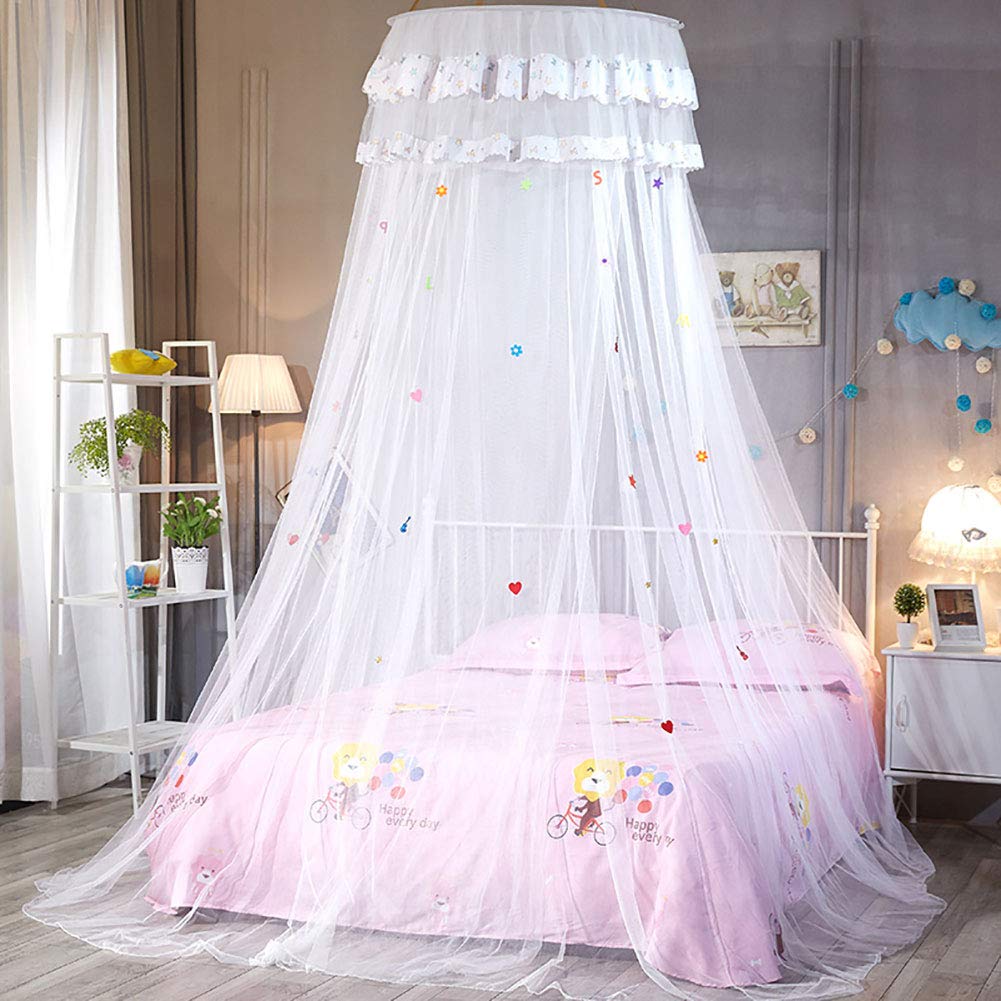 KEYREN Runde Baldachin Spitze Prinzessin Stil Moskitonetz ...