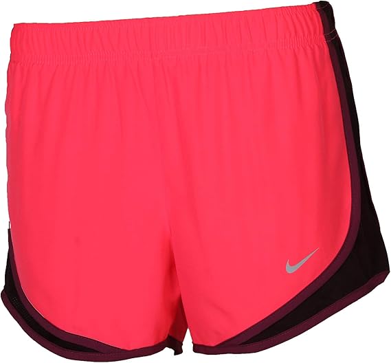 Amazon.com : Nike Women's Dri-Fit Tempo Running Shorts-Hot Pink/Wine-Large : Sports Fan T Shirts 