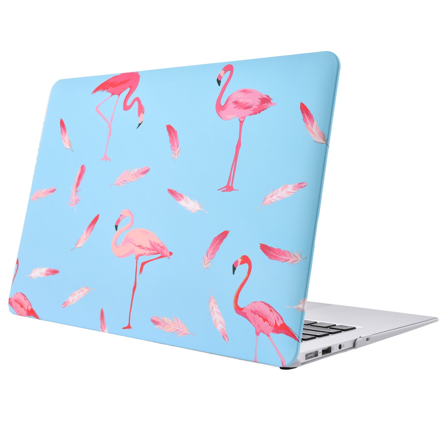 EGONE Hard Plastic Protective Case Soft-Touch For Apple Macbook Air 13 Inch Model A1369 And A1466(2012-1017), Goose