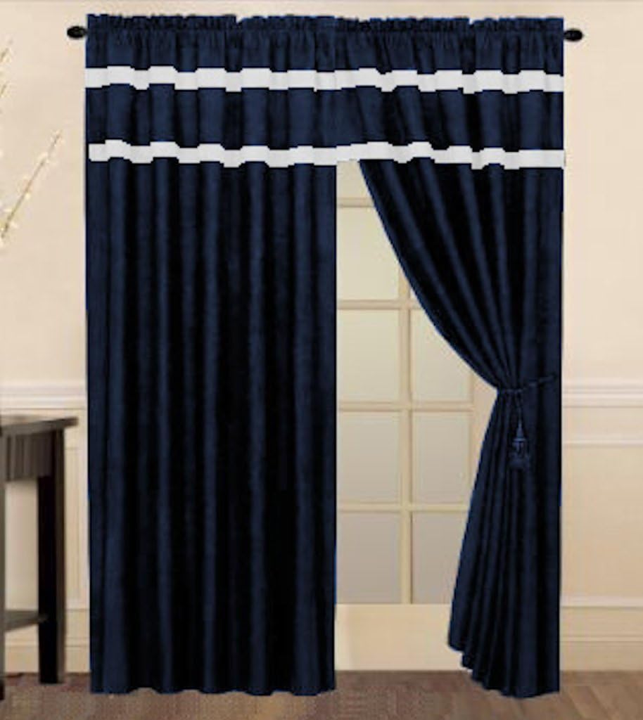 Amazon Com Legacy Decor Nautical Themed Navy Blue With White