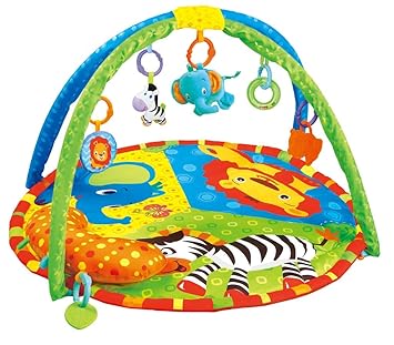 lion baby play mat
