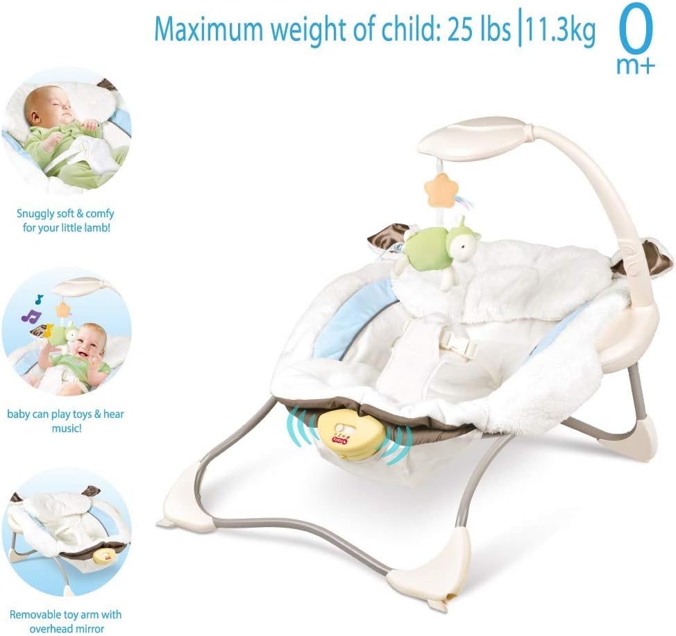soothing vibration baby swing