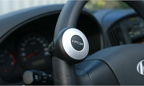 らくらく運転 ハンドルスピンナー ハンドル回し 簡単取り付け ハンドルスピンナー 車 バイク Amazon