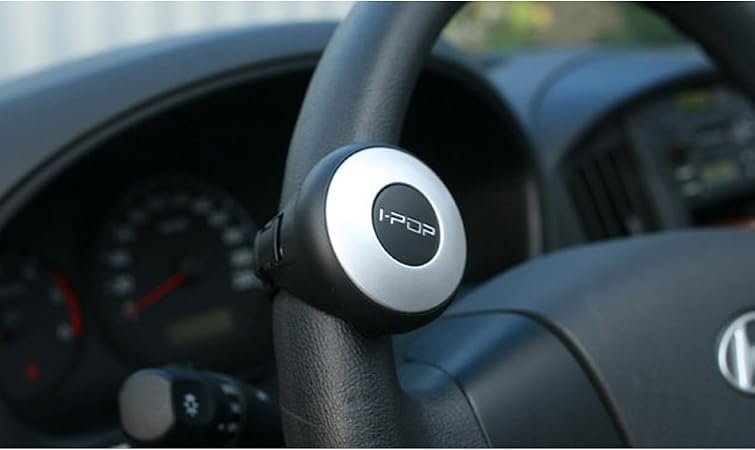 Amazon らくらく運転 ハンドルスピンナー ハンドル回し 簡単取り付け ハンドルスピンナー 車 バイク