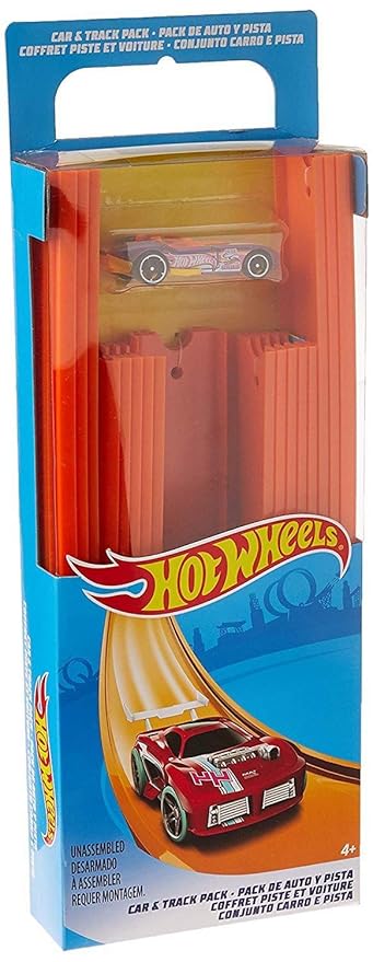 pista hot wheels caja