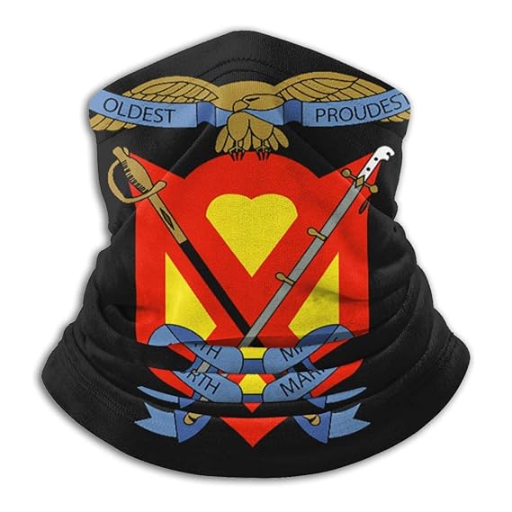 Jopath USMC Marine Bandanas Neck Gaiter for Dust Wind Motorcycle Summer