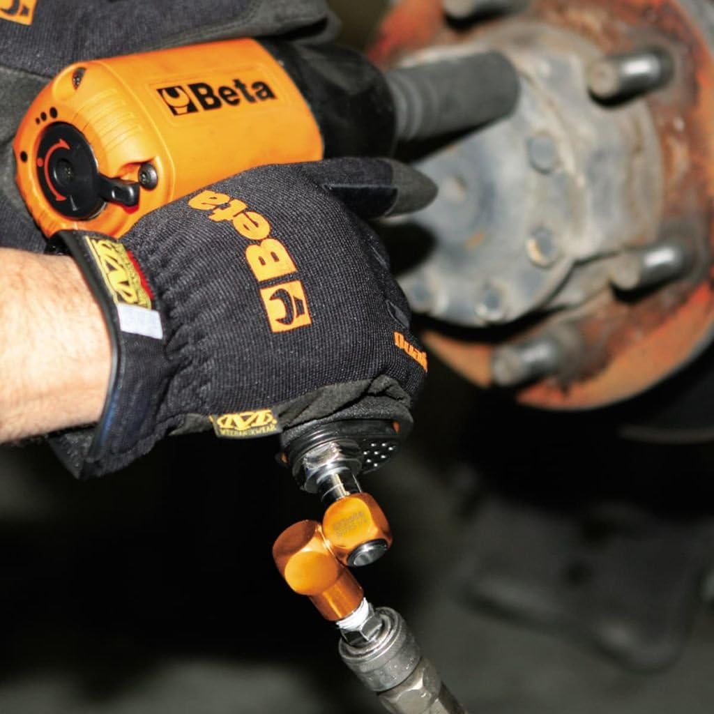 Beta 19270008 Model 1927 P Reversible Air Impact Wrench, 1/4" Gas, 1/2" Drive, Orange - Image 3