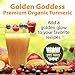 NEW! Organic Turmeric, Lab Tested 6+% Curcumin, Fair Trade Golden Goddess Brand from Spice Pharm Supports Farmers and Families
