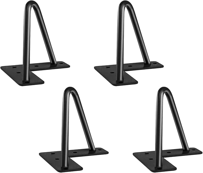 Haarnadel Tischbein 4x Hairpin Leg Möbelbein Haarnadelbeine aus Metall