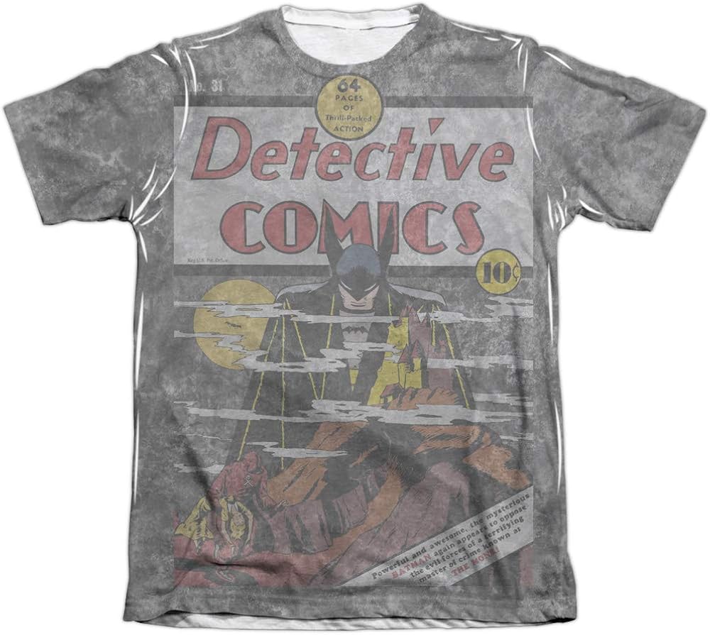 Amazon.com: DC Detective #31 Cover Unisex Adult Front Only Poly/Cotton