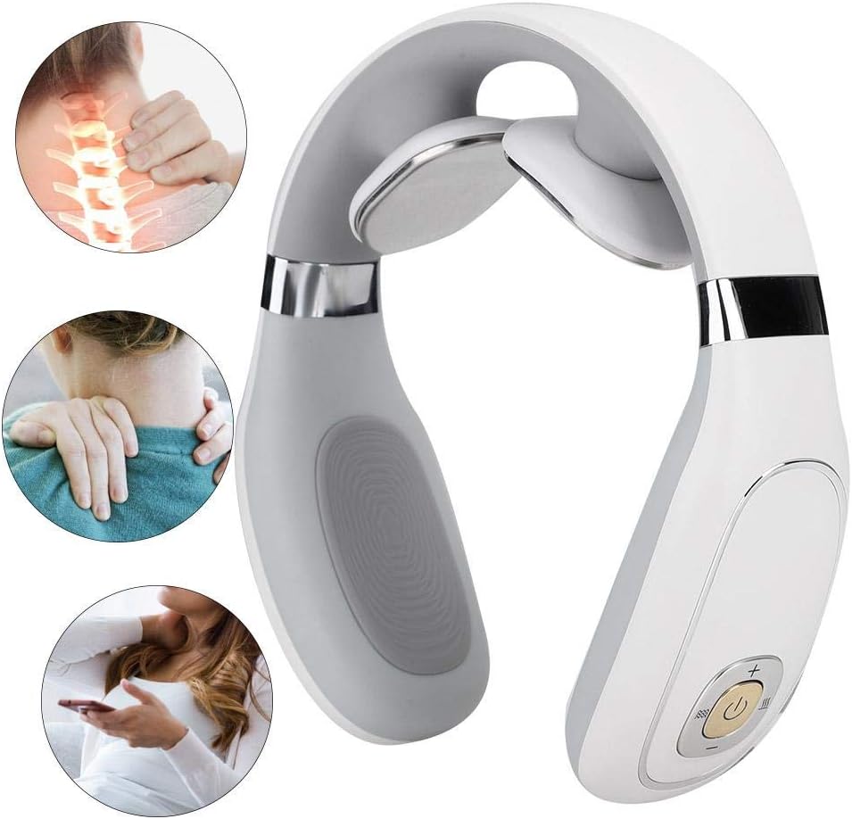 Portable Neck Massager, Intelligent Electric Cervical Vertebra Massager