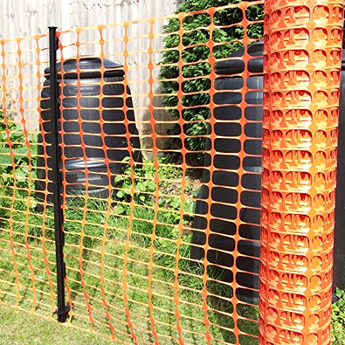 True Products b1003 C Standard-Schutznetz aus Kunststoff, Rolle, Orange, 4 kg 1 m x 50 m – Bild 4