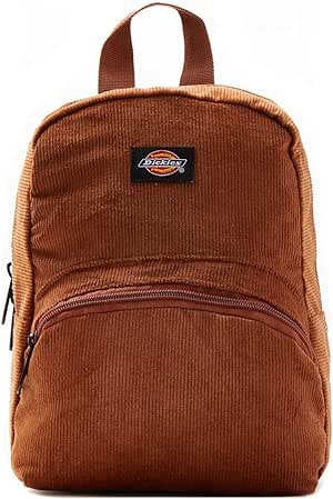 dickies black corduroy mini backpack