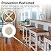 SoftTouch 80 Piece Pack in Linen, Self-Stick Heavy Duty Furniture Felt Pads in Two Sizes for Tables and Chairs. Protect your Hardwood Floors & Tile from Scratches.
