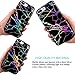 iPhone 7 Plus Case, iPhone 8 Plus Case, JAHOLAN Black Marble Design Sparkly Change Color Clear Bumper Matte TPU Soft Rubber Silicone Cover Phone Case for iPhone 7 Plus/iPhone 8 Plus