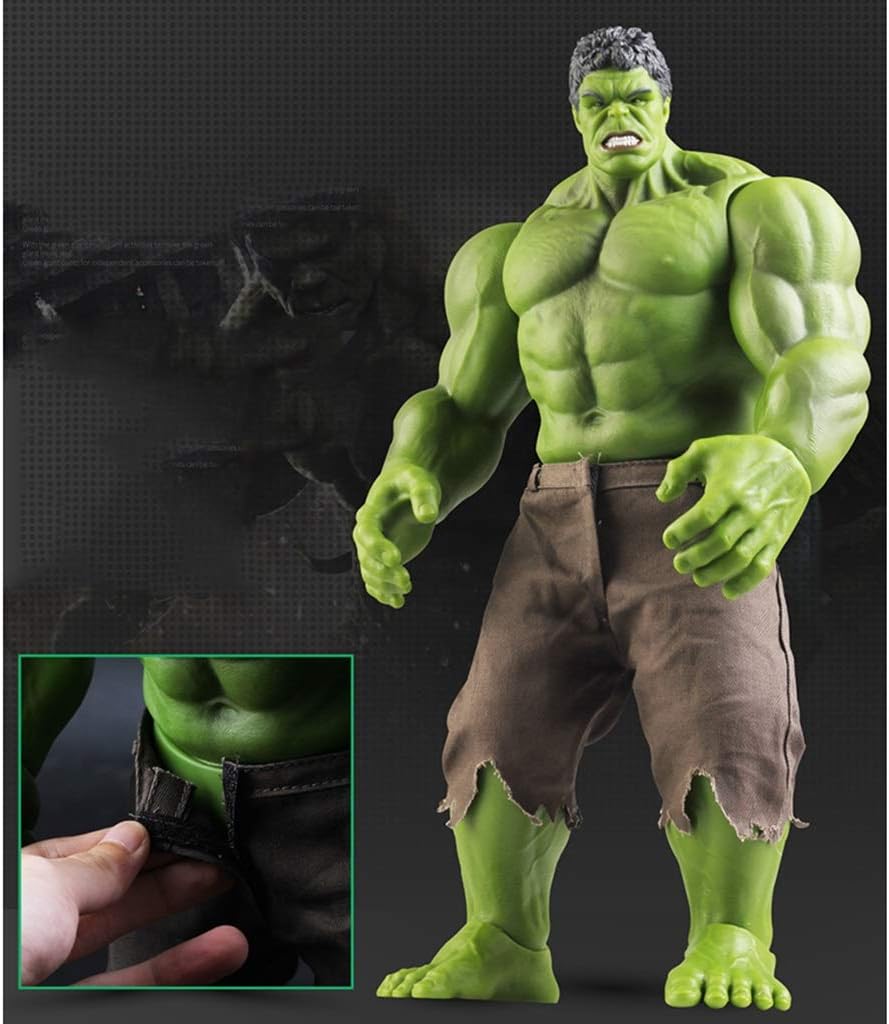 Man Wei Invincible Hulk Equipo de EE. UU. Vengadores Hulk Grande Juguete Modelo de Mano de Anime: Amazon.com.mx: Hogar y Cocina