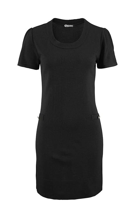 Strickkleid, schwarz von Chillytime